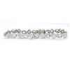 Image 2 : 3.63ctw Diamond Bracelet - 18KT White Gold