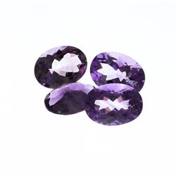 44.88ctw. Oval Amethyst Parcel