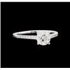 Image 1 : 1.06ctw Diamond Ring - 18KT White Gold