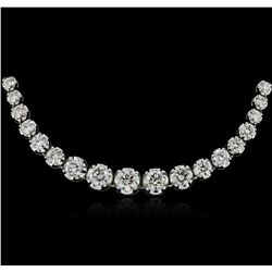 18KT White Gold 11.66ctw Diamond Necklace