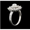 Image 3 : 1.44ctw Diamond Ring - 14KT White Gold