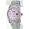 Image 1 : Rolex Stainless Steel Diamond DateJust Men's Watch