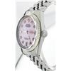 Image 2 : Rolex Stainless Steel Diamond DateJust Men's Watch