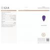 Image 5 : 14KT White Gold GIA Certified 31.37ct Tanzanite and Diamond Pendant With Chain