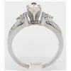 Image 6 : 1.01ctw Diamond Ring - 14KT White Gold