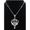 Image 2 : Penny Preville 2.60ctw Diamond Necklace - 18KT White Gold