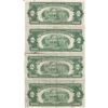 Image 2 : Lot of 10 Assorted United States Red Seal $2 Bills