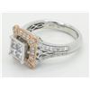 Image 6 : 1.10ctw Diamond Ring - 14KT White Gold