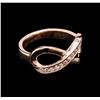 Image 2 : 0.21ctw Diamond Ring - 14KT Rose Gold