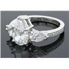 Image 3 : GIA Cert 3.21ctw Diamond Ring - Platinum