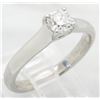 Image 4 : Tiffany & Co. 0.36ct Diamond Ring - Platinum