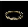 Image 1 : 0.23ctw Diamond Ring - 18KT Yellow Gold