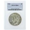 Image 1 : 1925 PCGS MS63 Morgan Silver Dollar