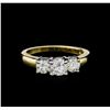 Image 2 : 1.00ctw Diamond Ring - 14KT Yellow Gold