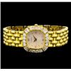 Image 1 : Tourneau 18KT Yellow Gold 2.00ctw Diamond Ladies Watch