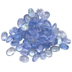 10.02ctw Oval Mixed Tanzanite Parcel