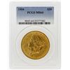 Image 1 : 1904 PCGS MS64 $20 Liberty Head Double Eagle Gold Coin