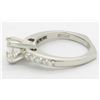 Image 8 : EGL USA Certified 1.24ctw Diamond Ring - Platinum