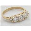 Image 6 : 0.85ctw Diamond Ring - 14KT Yellow Gold