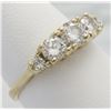 Image 9 : 0.85ctw Diamond Ring - 14KT Yellow Gold