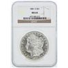 Image 1 : 1881-S NGC MS64 Morgan Silver Dollar