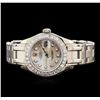 Image 1 : Rolex Pearl Master 18KT White Gold 1.44ctw Diamond DateJust Ladies Watch