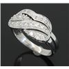 Image 2 : 0.45ctw Diamond Ring - 14KT White Gold