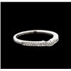 Image 1 : 0.07ctw Diamond Ring - 14KT White Gold