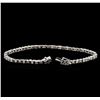 Image 3 : 2.50ctw Diamond Bracelet - 14KT White Gold