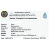 Image 2 : 5.74ctw Triangle Aquamarine Parcel