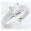 Image 5 : 0.70ct Diamond Ring - 14KT White Gold