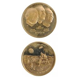 United States 1969 Apollo XI Gold Medal