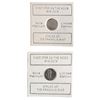 Image 2 : Two U.S. 1969 Apollo XI Platinum Medals
