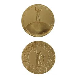 U.S. 1969 Moon Landing Gold Medal