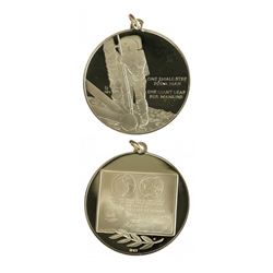U.S. 1969 Apollo XI Gold Pendant Medal