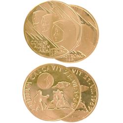 2 Aureus Magnus 1968-1969 Gold Medals
