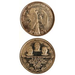 U.S. C.1967 Apollo I Gold Medal