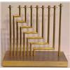 Image 1 : Yaacov Agam (b. 1928) Israeli, MENORAH, movable kinetic Menorah, numbered edition of 90, signed...