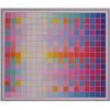 Image 1 : Yaacov Agam (b. 1928) Israeli, NEW LANDSCAPE, color screenprint, signed, numbered edition of 27...