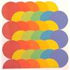 Image 1 : Herbert Bayer (1900-1985) German, STRATUM, 1974, color screenprint, signed, numbered edition of...