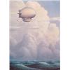 Image 1 : Michael Bedard (20th Century) Canadian, NOAH'S BLIMP, color offset lithograph, signed, numbered...