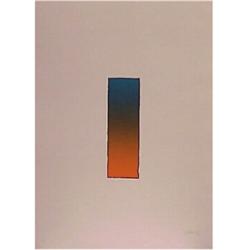 Larry Bell (b. 1939) American, UNTITLED, 1989, color lithograph & etching, signed, numbered edi...