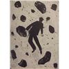 Image 1 : Richard Bosman (b. 1944) American, METEOR MAN, lithograph, signed, numbered edition of 28, shee...