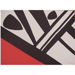 Alexander Calder (1898-1976) American, L'ACIER DU CONSTRUCTEUR, 1971, color lithograph, signed,...