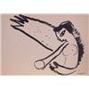 Image 1 : Marc Chagall (1889-1985) Russian-French, ANGEL WITH TRUMPET (M.186), 1957, a personal lithograp...