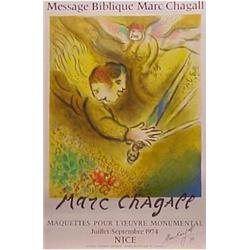 after Marc Chagall (1887-1985) Russian/French, THE ANGEL OF JUDGMENT (S.p138), 1979, Sorlier co...