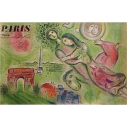 after Marc Chagall (1887-1985) Russian/French, ROMEO AND JULIET (S.p96), 1964, Sorlier color li...