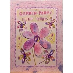 Roz Chast (20th Century) American, GARDEN PARTY OF THE BLITHE SPIRITS, 1982, color lithograph ,...