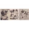 Image 1 : Contemporary School (20th Century), VARIOUS PRINTS, three color screenprints on plastic, variou...