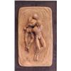 Image 1 : Contemporary School (20th Century), BOUND ASIAN FIGURES, ceramic sculpture mounted to a wood ba...